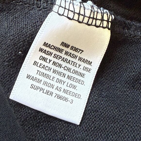 Shaquille Oneal XLG Shirt Men 3XLT Black Big Tall Crew Tee Long Sleeve - Picture 9 of 9